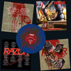 Razor - Open Hostility (Blue/Gold/Red Splatter Vinyl LP) - LP uusi