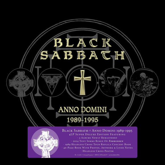 Black Sabbath - Anno Domini: 1989 - 1995 (Super Deluxe Box Set) LP levy