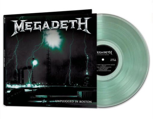 Megadeth Unplugged In Boston (Limited Edition) (Clear Coke Bottle Vinyl) LP levy