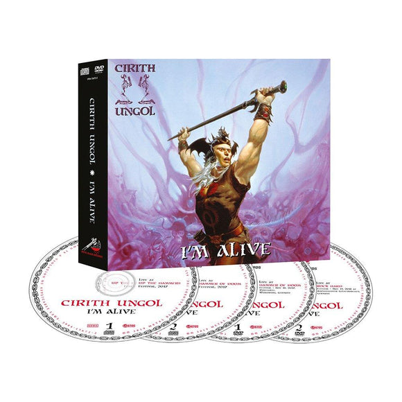 Cirith Ungol - I'm Alive (2cd+2dvd Digipack) - CD (uusi)