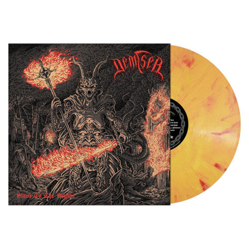 Demiser - Slave to the Scythe (Solar Flare Yellow Vinyl LP) - LP (uusi)