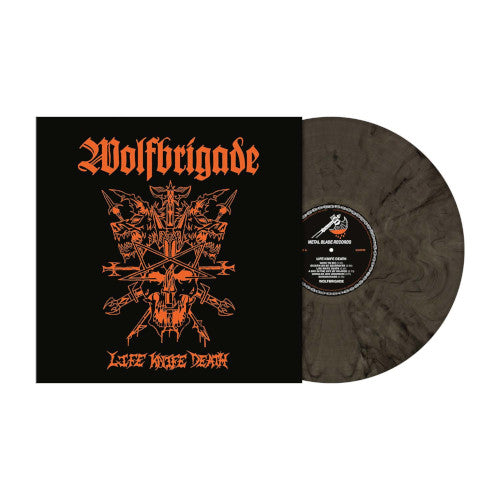 Wolfbrigade - Life Knife Death (Grey Marbled Vinyl LP) - LP (uusi)