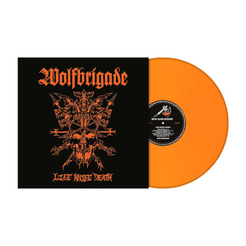 Wolfbrigade - Life Knife Death (Orange Vinyl LP) - LP (uusi)