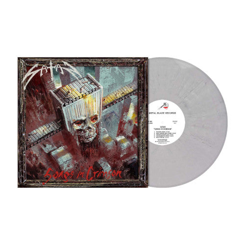 Satan - Songs in Crimson (Steel Grey Vinyl LP) - LP (uusi)