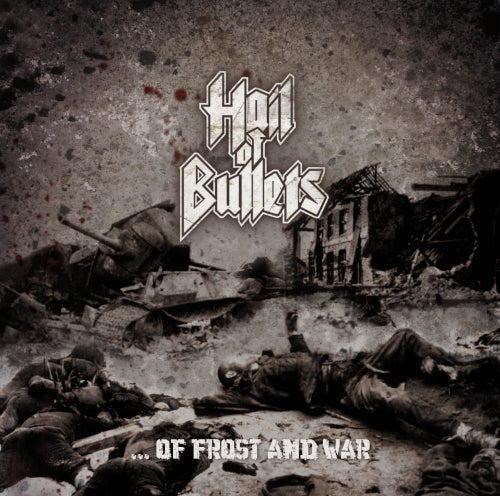 Hail of Bullets - Of Frost And War (Grey/Brown Marbled Vinyl) - LP (uusi)