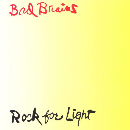 Bad Brains - Rock For Light (Yellow Vinyl LP) - LP (uusi)