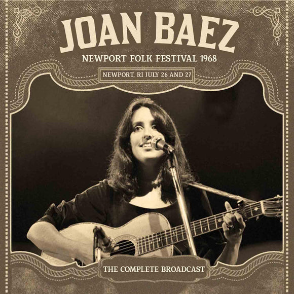 Baez Joan - Newport 1968  - Live Radio Broadcast - CD (uusi)