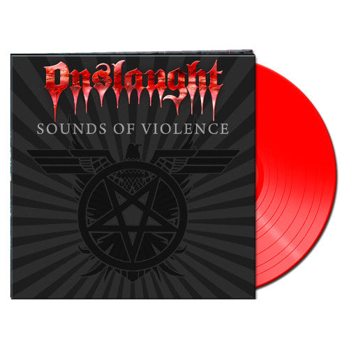 Onslaught - Sounds Of Violence - Anniversary (Red Vinyl LP) - LP (uusi)