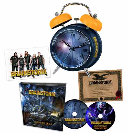 Brainstorm - Midnight Ghost (Box set incl CD Digibook) - CD (uusi)