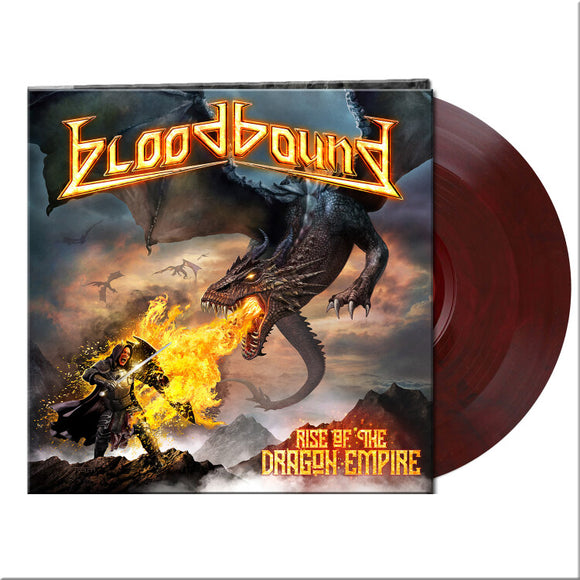 Bloodbound - Rise Of The Dragon Empire (Red/Black Marbled LP) - LP (uusi)