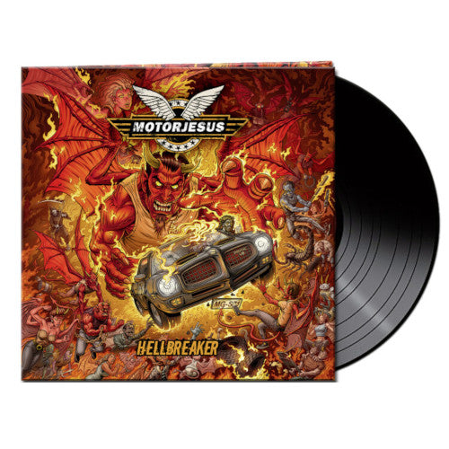 Motorjesus - Hellbreaker (Black Vinyl LP) - LP (uusi)