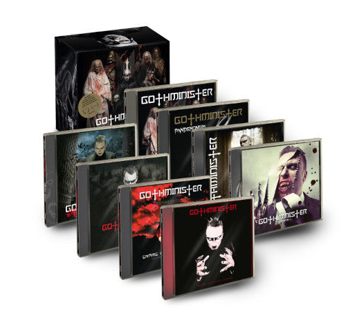 Gothminister - Monsters United (7CD+1DVD Box) - CD (uusi)