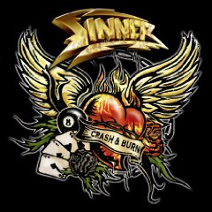 Sinner - Crash & Burn Ltd Edition - CD (uusi)