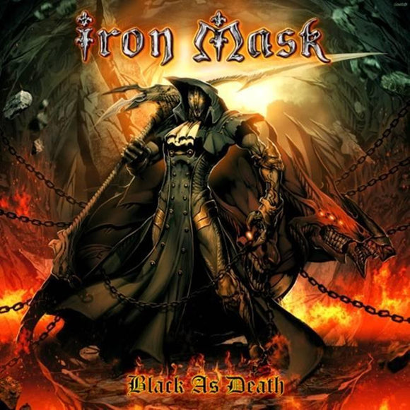 Iron Mask - Black As Death - CD (uusi)