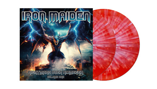 Iron Maiden - Nightmare Over Nijmegen Vol 1 (2LP Splatter Vinyl) - LP (uusi)