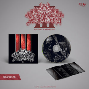 Aosoth - III - Violence & Variations (Digipack) - CD (uusi)