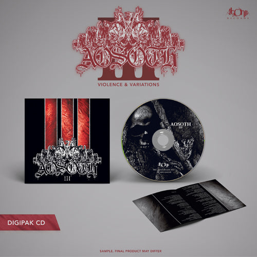 Aosoth - III - Violence & Variations (Digipack) - CD (uusi)