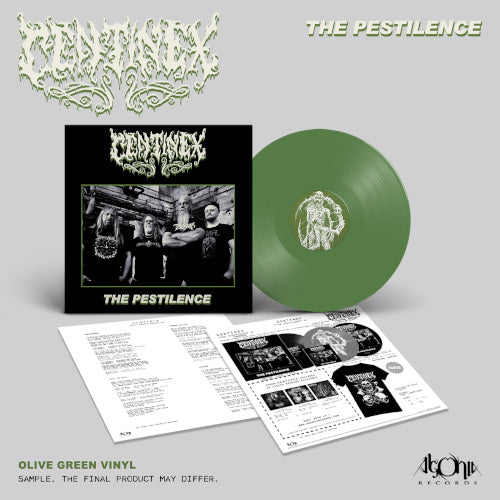 Centinex - Pestilence (Green Vinyl LP) - LP (uusi)