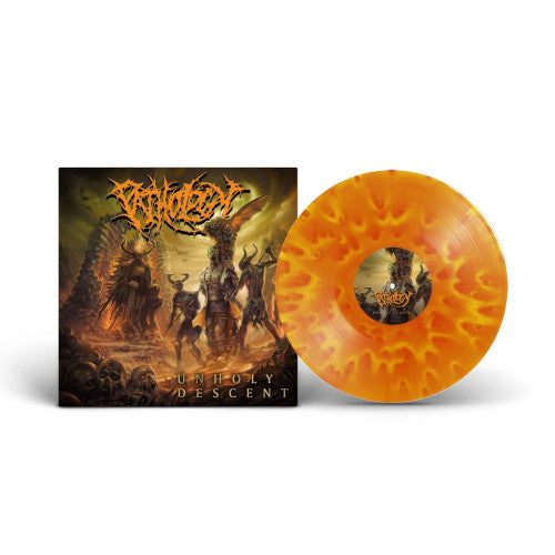 Pathology - Unholy Descent (Orange Pattern Vinyl LP) - LP (uusi)