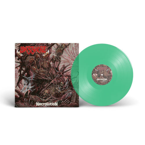Massacre - Necrolution (Green Vinyl LP) - LP (uusi)