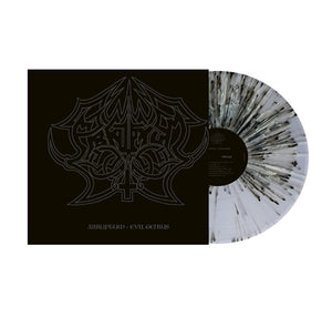 Abruptum - Evil Genius - LP (TSP Splatter Grey/Black/White) - LP uusi