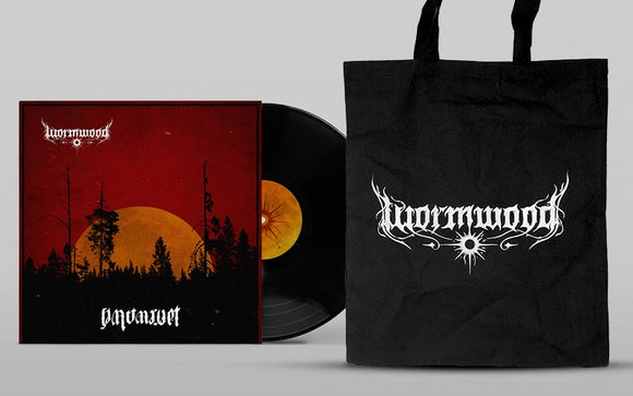 Wormwood - Nattarvet - GTF LP Black + Bag - LP uusi