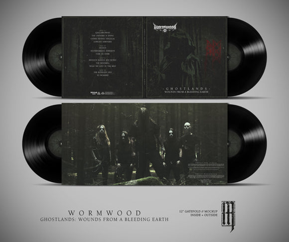 Wormwood - Ghostlands - Wounds From A Bleeding Earth - 2LP Bl - LP uusi