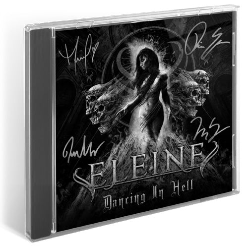 Eleine - Dancing In Hell (B/W cover) - Signed - uusi CD