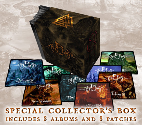 Månegarm - Deluxe Edition Box (8 CD O-Card + Patches) - CD (uusi)