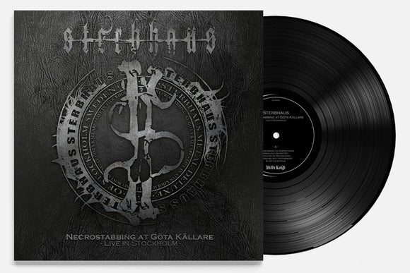 Sterbhaus - Necrostabbing at Göta Källare - Live in Stockholm - LP (uusi)