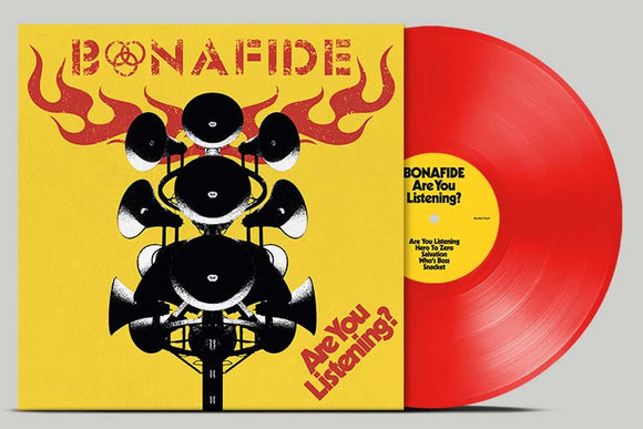 Bonafide - Are You Listening? (Red Vinyl) - LP (uusi)