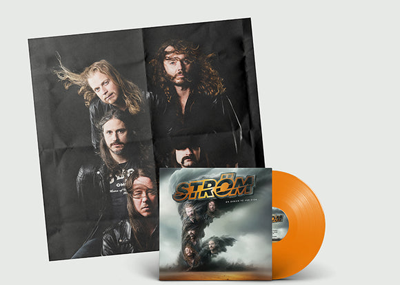 Ström - En Orkan På Vår Sida (Orange Vinyl + Poster) - LP uusi