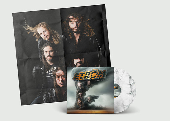 Ström - En Orkan På Vår Sida (Marble White/Silver Vinyl) - LP uusi