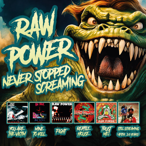 Raw Power - Never Stopped Screaming (3 CD) - CD (uusi)