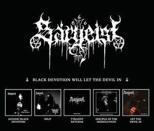 Sargeist - Black Devotion Will Let the Devil In (5 CD Box) - CD (uusi)