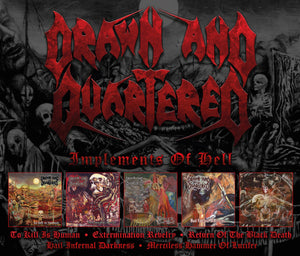 Drawn and Quartered - Implements of Hell (5 CD Box) - CD (uusi)