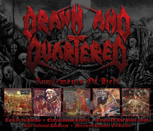 Drawn and Quartered - Implements of Hell (5 CD Box) - CD (uusi)