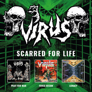 Virus - Scarred For Life (3 CD) - CD (uusi)