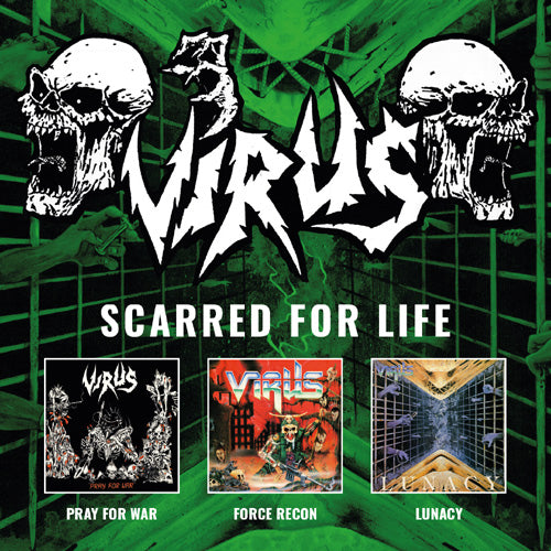 Virus - Scarred For Life (3 CD) - CD (uusi)