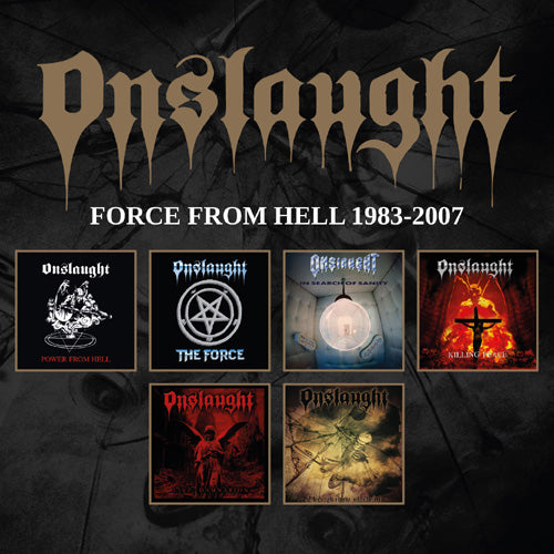 Onslaught - Force From Hell 1983-2007 (6 CD) - CD (uusi)