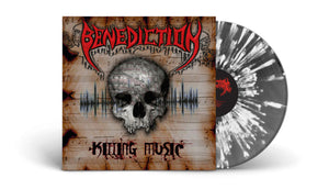 Benediction - Killing Music (Grey/White Splatter Vinyl LP) - LP uusi