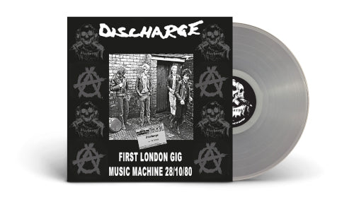 Discharge - Live at the Music Machine 1980 (Clear Vinyl LP) - LP uusi