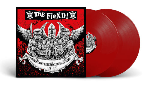 Fiend The - Complete Recordings 1983-1987 (2 LP Red Vinyl) - LP (uusi)