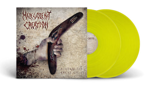 Malevolent Creation - Australian Onslaught (Yellow Vinyl 2 LP) - LP (uusi)