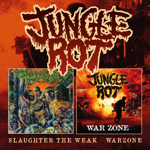 Jungle Rot - Slaughter The Weak / Warzone (2 CD) - CD (uusi)