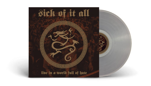 Sick Of It All - Live In A World Full Of Hate (Clear Vinyl LP) - LP (uusi)