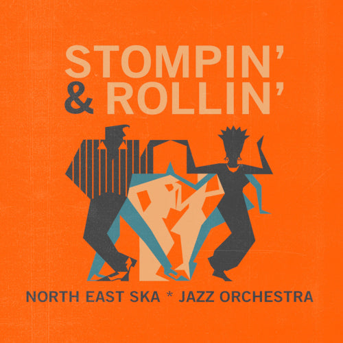 North East Ska Jazz Orchestra - Stompin´ & Rollin' (Vinyl LP) - LP (uusi)