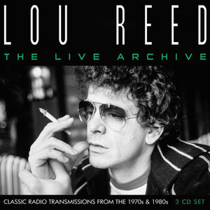 Reed Lou - Live Archive The (3 CD) - uusi CD