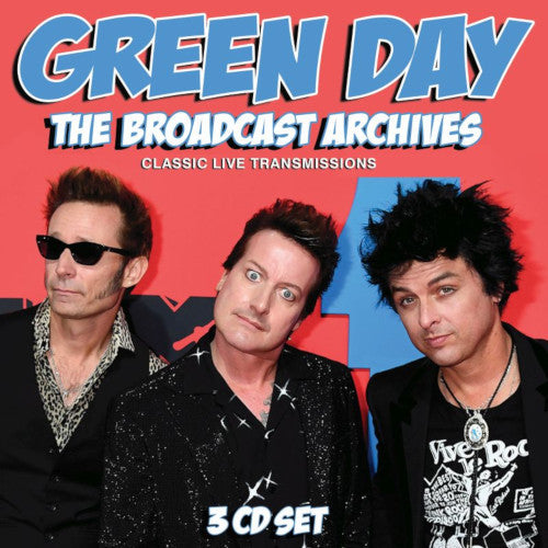 Green Day - Broadcast Archives (3 CD) Broadcasts Live - CD (uusi)