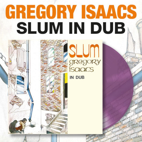 Isaacs Gregory - Slum In Dub (Transparent Purple Vinyl LP) - LP (uusi)